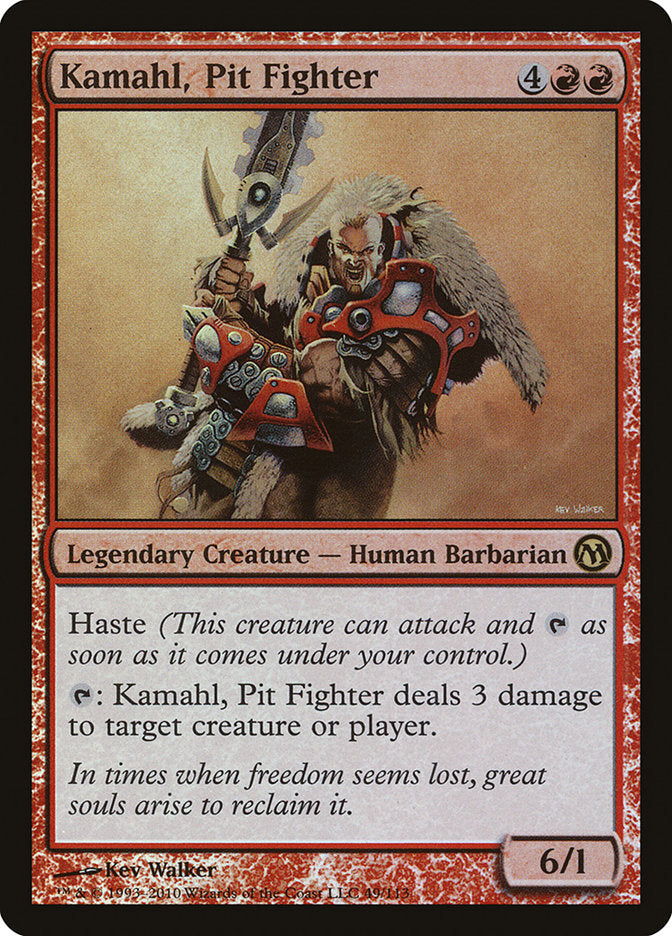 Kamahl, Pit Fighter (49) [Duels of the Planeswalkers] | Odin's Place