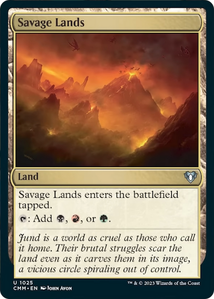 Savage Lands [Commander Masters] | Odin's Place