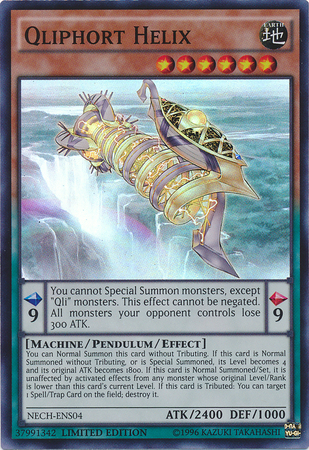 Qliphort Helix (SE) [NECH-ENS04] Super Rare | Odin's Place