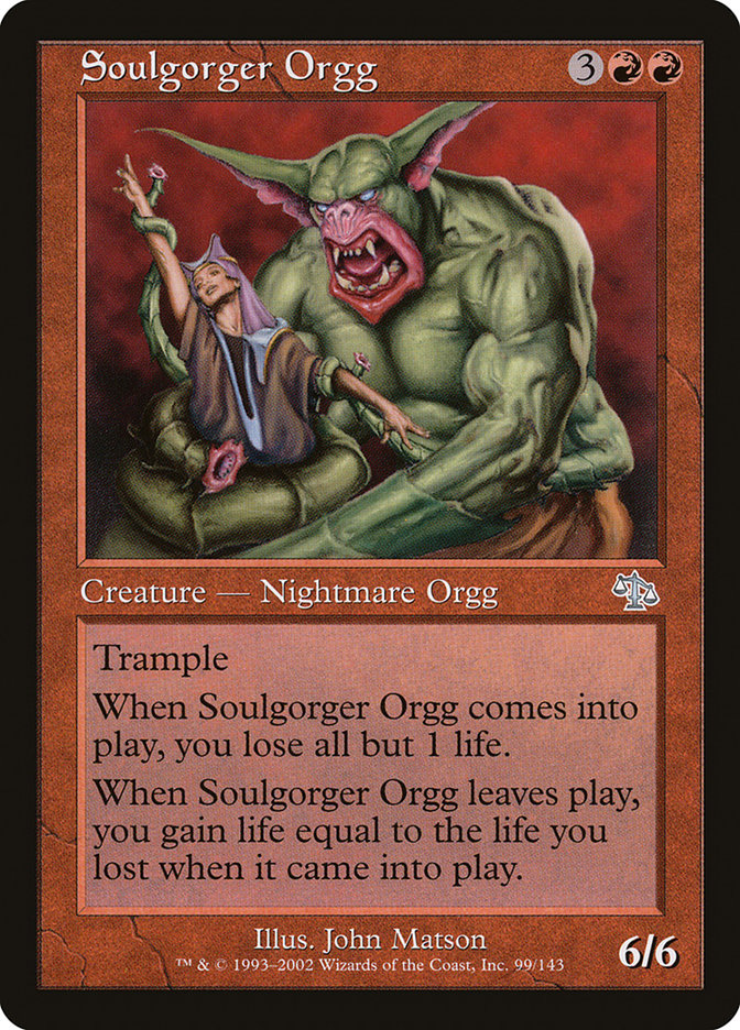 Soulgorger Orgg (99) [Judgment] | Odin's Place