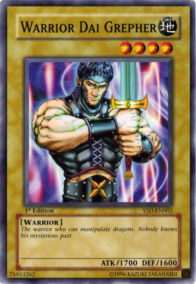 Warrior Dai Grepher [YSD-EN002] Common | Odin's Place