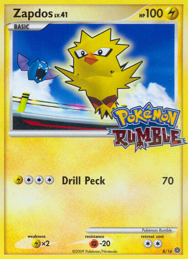 Zapdos (8/16) [Pokémon Rumble] | Odin's Place