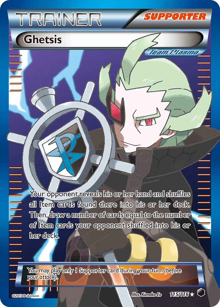 Ghetsis (115/116) [Black & White: Plasma Freeze] | Odin's Place