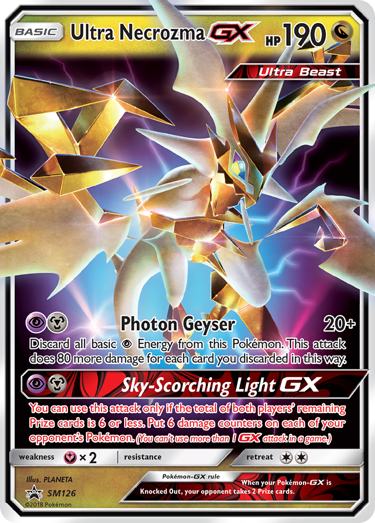 Ultra Necrozma GX (SM126) [Sun & Moon: Black Star Promos] | Odin's Place