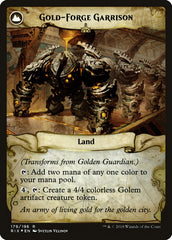 Golden Guardian // Gold-Forge Garrison [Rivals of Ixalan Prerelease Promos] | Odin's Place