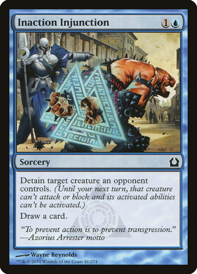 Inaction Injunction (41) [Return to Ravnica] | Odin's Place