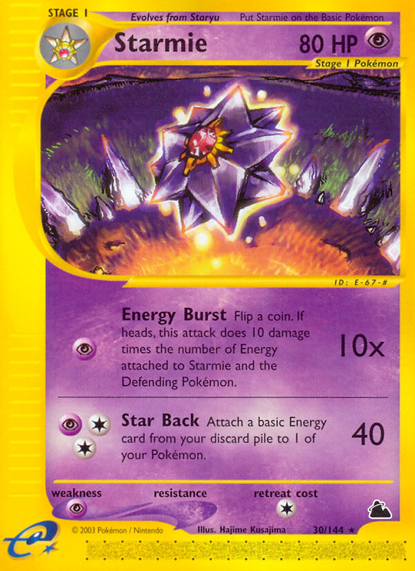 Starmie (30/144) [Skyridge] | Odin's Place