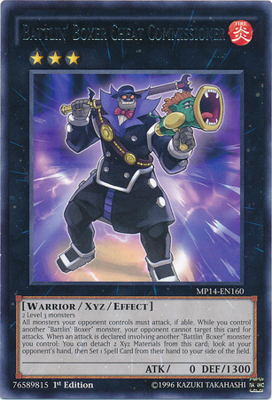 Battlin' Boxer Cheat Commissioner [MP14-EN160] Rare | Odin's Place