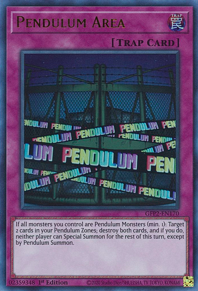 Pendulum Area [GFP2-EN170] Ultra Rare | Odin's Place