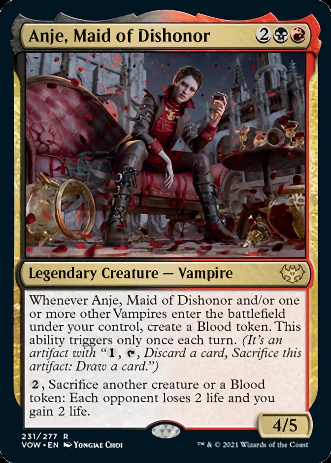 Anje, Maid of Dishonor [Innistrad: Crimson Vow] | Odin's Place