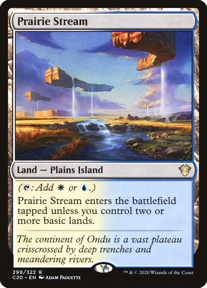 Prairie Stream [Commander 2020] | Odin's Place