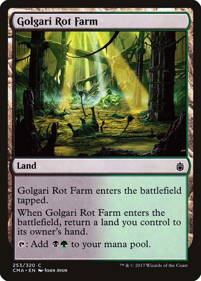 Golgari Rot Farm (253) [Commander Anthology] | Odin's Place