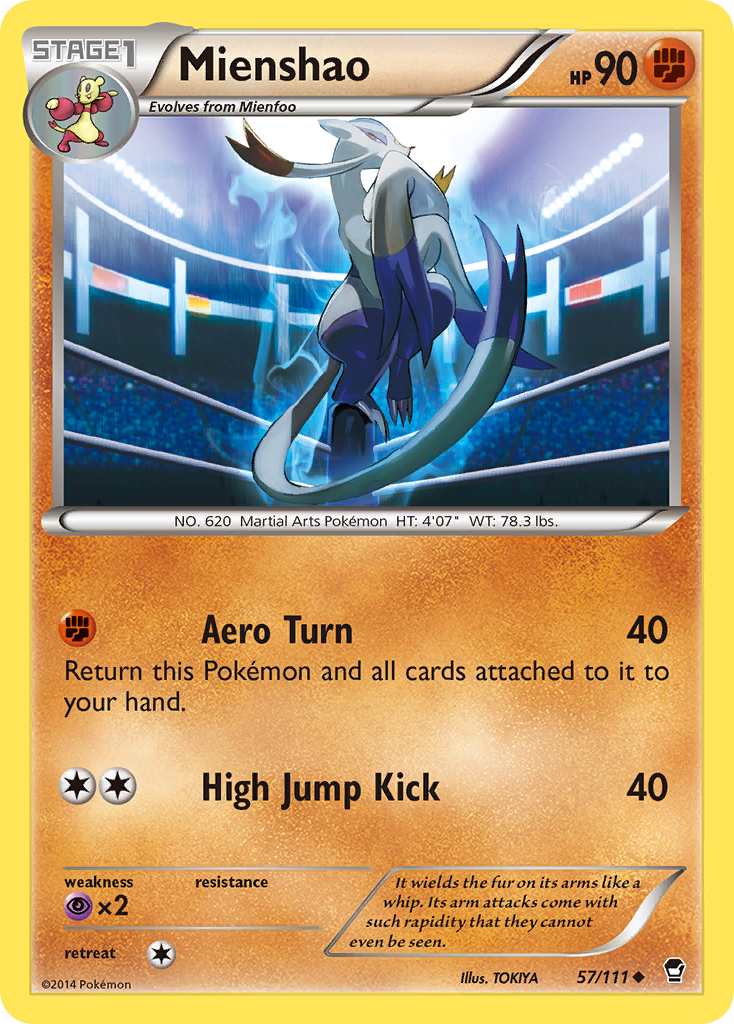 Mienshao (57/111) [XY: Furious Fists] | Odin's Place