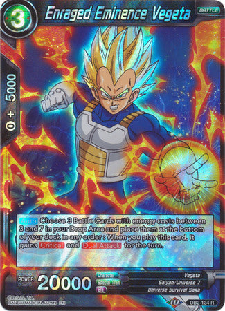 Enraged Eminence Vegeta (DB2-134) [Divine Multiverse] | Odin's Place