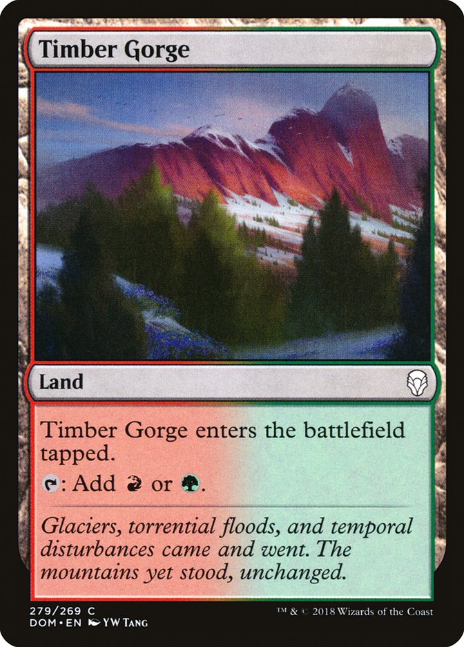 Timber Gorge (279) [Dominaria] | Odin's Place