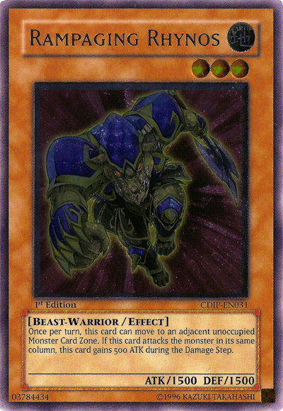 Rampaging Rhynos [CDIP-EN031] Ultimate Rare | Odin's Place