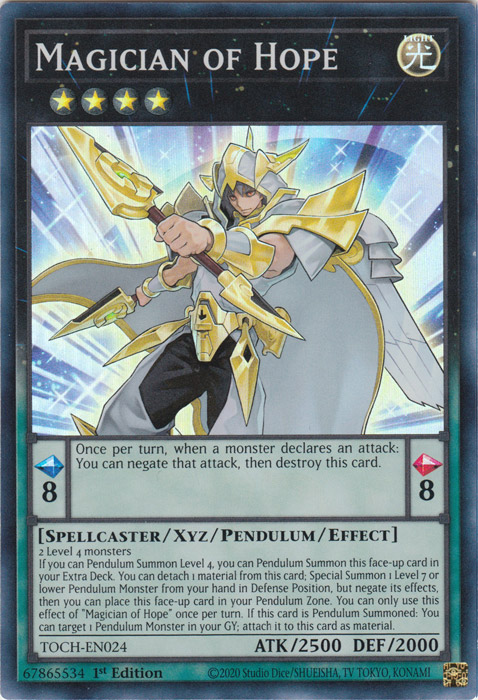 Magician of Hope [TOCH-EN024] Super Rare | Odin's Place