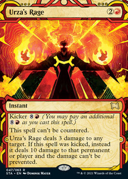 Urza's Rage (Foil Etched) [Strixhaven: School of Mages Mystical Archive] | Odin's Place