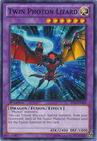 Twin Photon Lizard [SP14-EN020] Common | Odin's Place