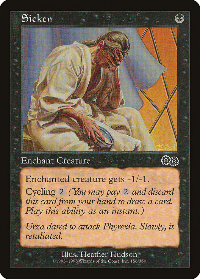 Sicken (156) [Urza's Saga] | Odin's Place
