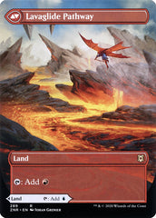 Riverglide Pathway // Lavaglide Pathway (Borderless Alternate Art) [Zendikar Rising] | Odin's Place