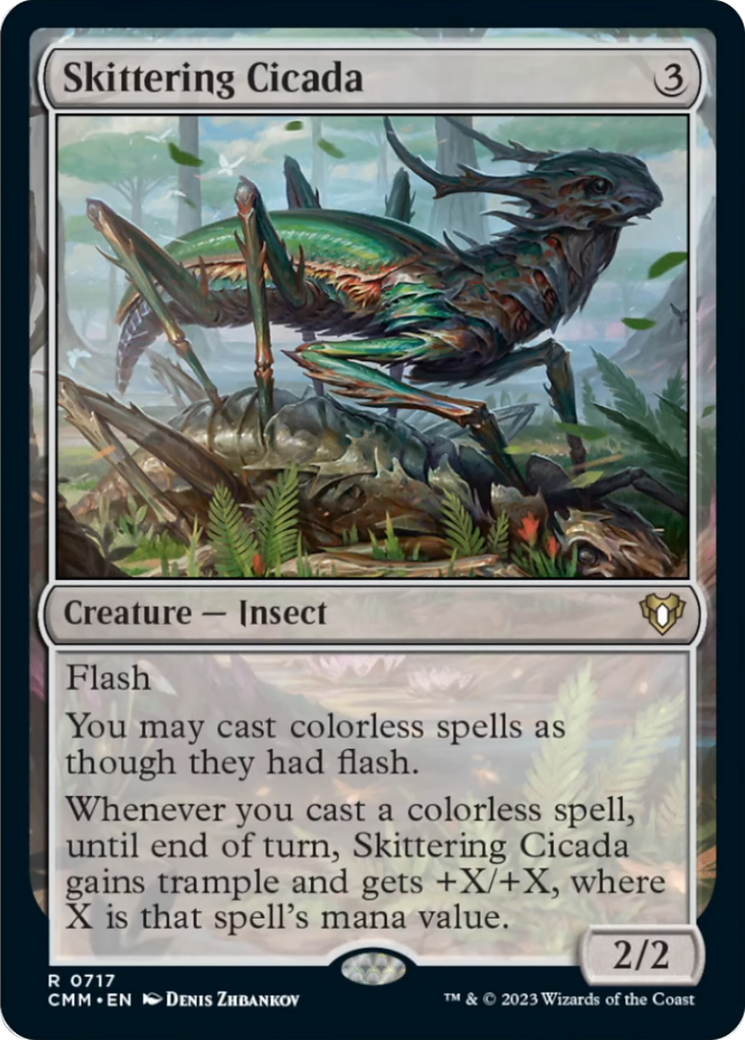 Skittering Cicada [Commander Masters] | Odin's Place
