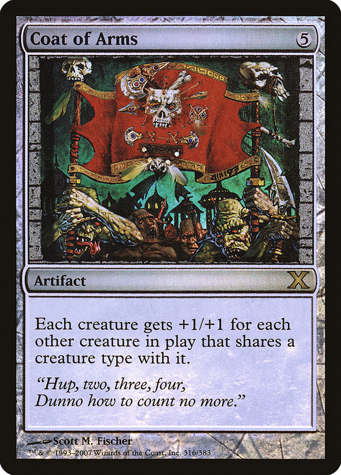 Coat of Arms (Premium Foil) [Tenth Edition] | Odin's Place