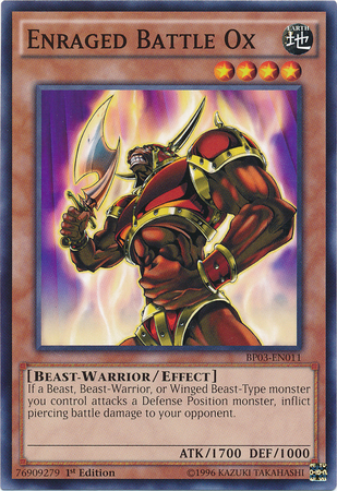Enraged Battle Ox [BP03-EN011] Common | Odin's Place