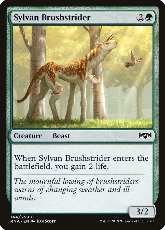 Sylvan Brushstrider (144) [Ravnica Allegiance] | Odin's Place