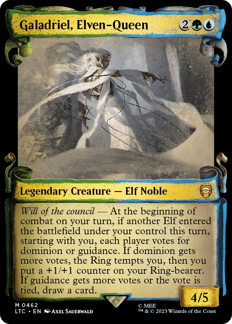 Galadriel, Elven-Queen [The Lord of the Rings: Tales of Middle-Earth Commander Showcase Scrolls] | Odin's Place