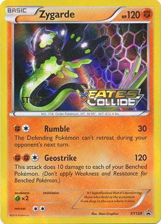 Zygarde (XY129) (Staff) [XY: Black Star Promos] | Odin's Place