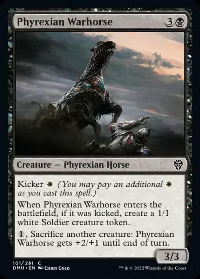 Phyrexian Warhorse [Dominaria United] | Odin's Place