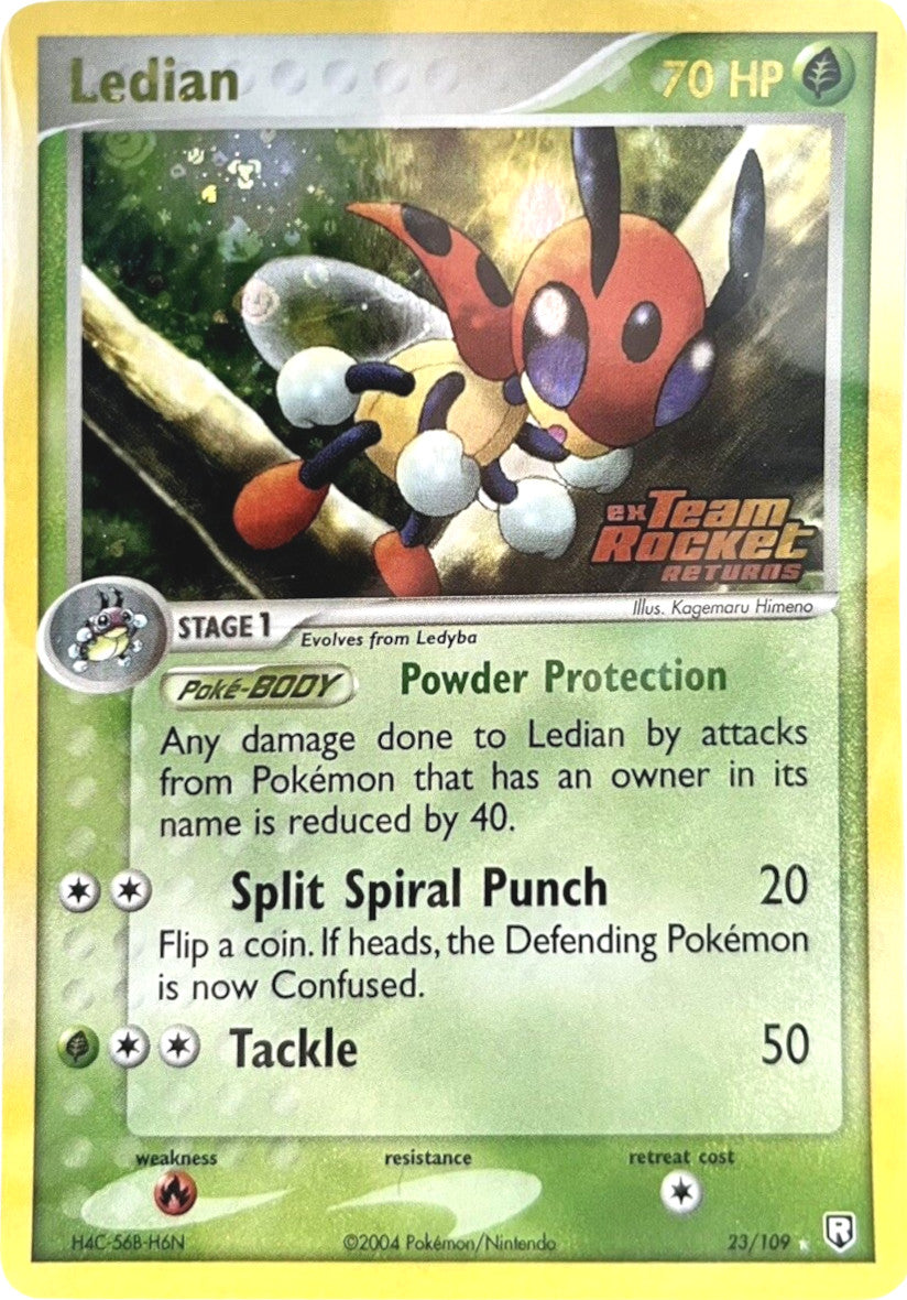 Ledian (23/109) (Stamped) [EX: Team Rocket Returns] | Odin's Place