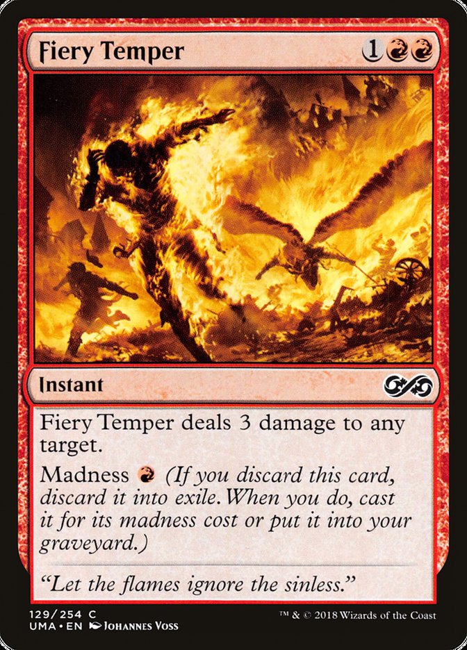 Fiery Temper (129) [Ultimate Masters] | Odin's Place
