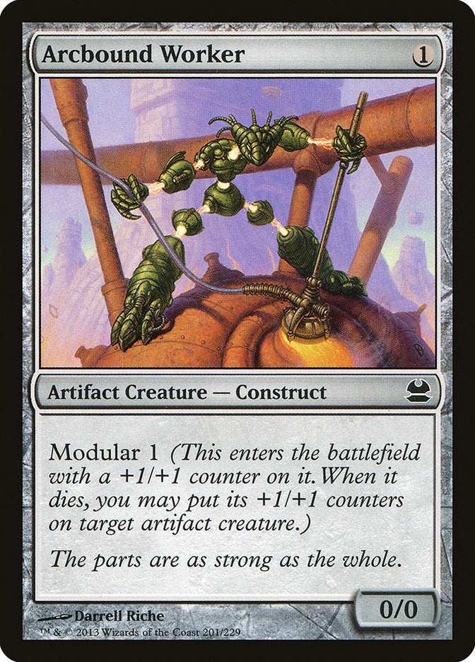 Arcbound Worker (201) [Modern Masters] | Odin's Place