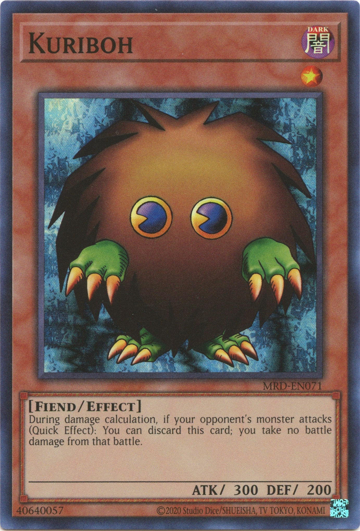 Kuriboh (25th Anniversary) [MRD-EN071] Super Rare | Odin's Place