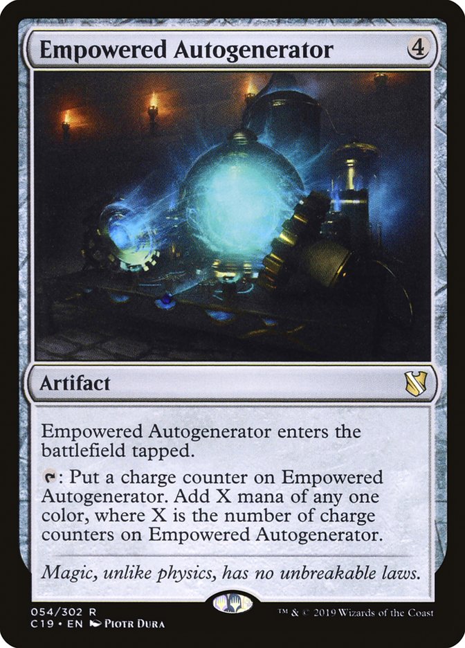 Empowered Autogenerator [Commander 2019] | Odin's Place