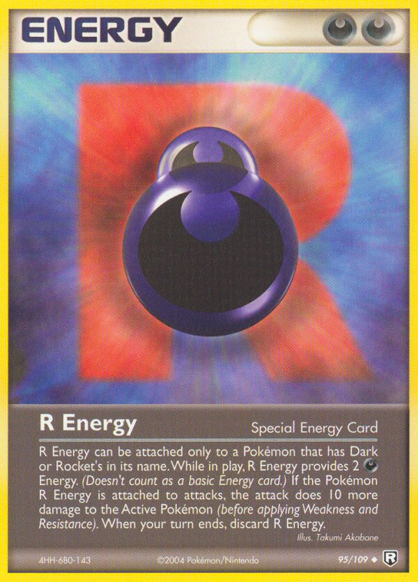 R Energy (95/109) [EX: Team Rocket Returns] | Odin's Place