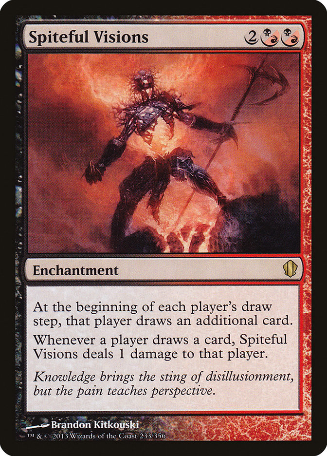 Spiteful Visions (233) [Commander 2013] | Odin's Place