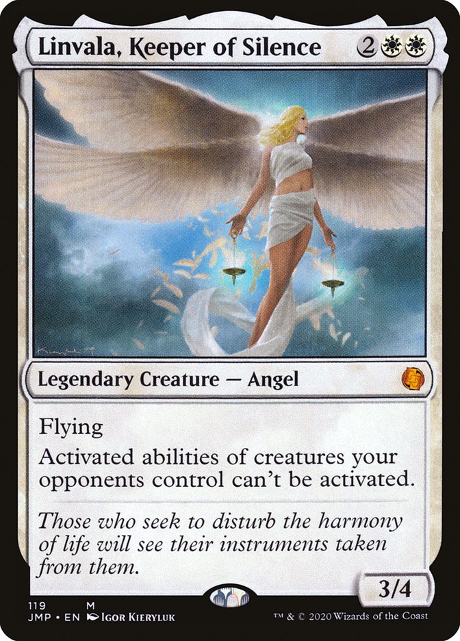 Linvala, Keeper of Silence [Jumpstart] | Odin's Place