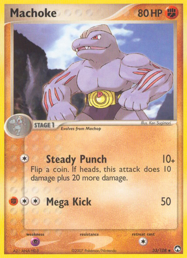 Machoke (33/108) [EX: Power Keepers] | Odin's Place