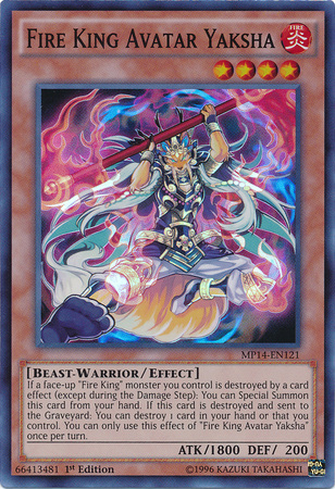 Fire King Avatar Yaksha [MP14-EN121] Super Rare | Odin's Place