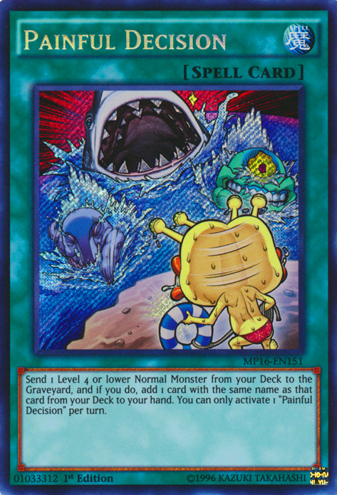 Painful Decision [MP16-EN151] Secret Rare | Odin's Place