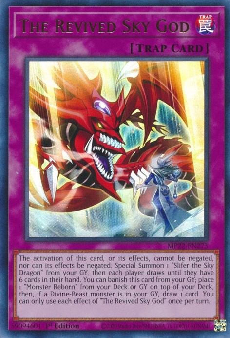 The Revived Sky God [MP22-EN273] Ultra Rare | Odin's Place