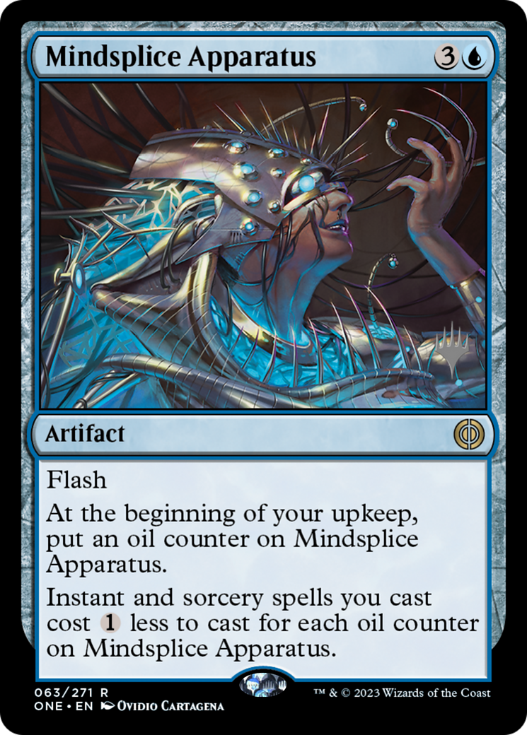 Mindsplice Apparatus (Promo Pack) [Phyrexia: All Will Be One Promos] | Odin's Place