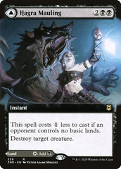 Hagra Mauling // Hagra Broodpit (Extended Art) [Zendikar Rising] | Odin's Place