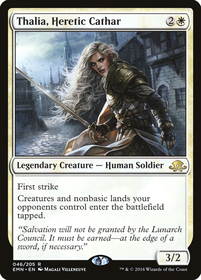 Thalia, Heretic Cathar (46) [Eldritch Moon] | Odin's Place