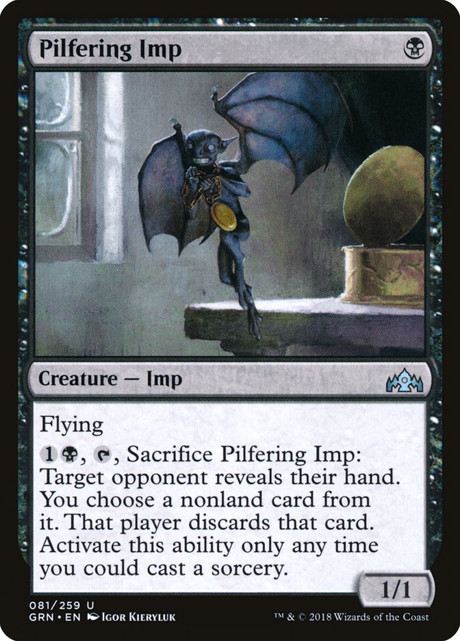 Pilfering Imp (81) [Guilds of Ravnica] | Odin's Place