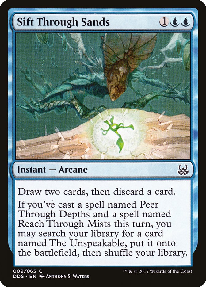 Sift Through Sands (9) [Duel Decks: Mind vs. Might] | Odin's Place