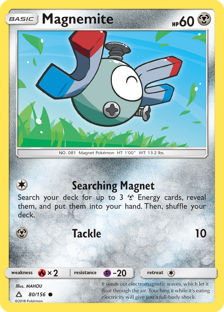Magnemite (80/156) [Sun & Moon: Ultra Prism] | Odin's Place